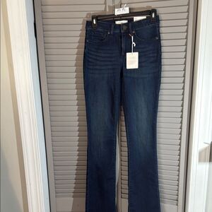 LC Lauren Conrad Blue Flare Wide Leg Jeans